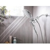 image:imageMoen Verso EcoPerformance Infiniti Dial Square Rain Shower Head with Detachable Hand Shower Combo 7Inch Spray Head Brushed Gold 220C5EPBGChrome