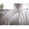 image:imageMoen Verso EcoPerformance Infiniti Dial Square Rain Shower Head with Detachable Hand Shower Combo 7Inch Spray Head Brushed Gold 220C5EPBGChrome
