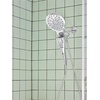image:imageMoen Verso EcoPerformance Infiniti Dial Square Rain Shower Head with Detachable Hand Shower Combo 7Inch Spray Head Matte Black 220C5EPBLChrome