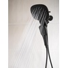 image:imageMoen Verso EcoPerformance Infiniti Dial Square Rain Shower Head with Detachable Hand Shower Combo 7Inch Spray Head Matte Black 220C5EPBLMatte Black