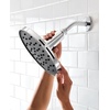 image:imageMoen Verso EcoPerformance Round 9 Rain Shower Head with Infiniti Dial and Magnetix Docking 175 GPM Adjustable Rainfall Shower Chrome 220R2EPChrome