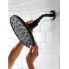 image:imageMoen Verso EcoPerformance Round 9 Rain Shower Head with Infiniti Dial and Magnetix Docking 175 GPM Adjustable Rainfall Shower Chrome 220R2EPMatte Black