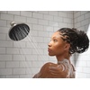 image:imageMoen Verso EcoPerformance Round 9 Rain Shower Head with Infiniti Dial and Magnetix Docking 175 GPM Adjustable Rainfall Shower Chrome 220R2EPSpot Resist Nickel