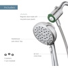 image:imageMoen Verso Handshower Detachable Round Shower Head with Magnetix Docking System 60 Hose Matte Black 220H2BLChrome