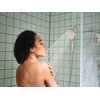image:imageMoen Verso Handshower Detachable Round Shower Head with Magnetix Docking System 60 Hose Matte Black 220H2BLSpot Resist Nickel