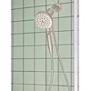 image:imageMoen Verso Handshower Detachable Round Shower Head with Magnetix Docking System 60 Hose Matte Black 220H2BLSpot Resist Nickel