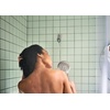 image:imageMoen Verso Handshower Detachable Round Shower Head with Magnetix Docking System 60 Hose Matte Black 220H2BLSpot Resist Nickel