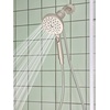 image:imageMoen Verso Handshower Detachable Round Shower Head with Magnetix Docking System 60 Hose Matte Black 220H2BLSpot Resist Nickel