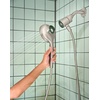 image:imageMoen Verso Handshower Detachable Round Shower Head with Magnetix Docking System 60 Hose Matte Black 220H2BLSpot Resist Nickel