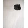 image:imageMoen Verso Infiniti Dial Square Rain Shower Head 7Inch Diameter Spray Head Matte Black 220R5BLMatte Black