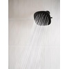image:imageMoen Verso Infiniti Dial Square Rain Shower Head 7Inch Diameter Spray Head Matte Black 220R5BLMatte Black