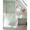 image:imageMoen Verso Round Rain Showerhead and Handshower Combination with Infiniti Dial and Magnetix Docking 60 Hose Matte Black 220C2EPBLSpot Resist Nickel