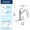 image:imageMoen Wetherly Mediterranean Bronze HighArc Kitchen Faucet with Side Spray 87999BRBSpot Resist Stainless
