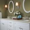 image:imageMoen Wetherly Spot Resist Brushed Nickel TwoHandle Widespread Bathroom Faucet with Valve Included 3hole Deck Mounted Setup WS84855SRNPack of 1