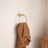 image:imageMoen Weymouth Brushed Gold Bathroom Hand Towel Ring YB8486BG
