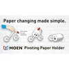 image:imageMoen Weymouth Brushed Gold Pivoting Double Post Toilet Paper Holder YB8408BG