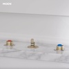 image:imageMoen Widespread Bathroom Sink Faucet Rough In Water Valve with Drain Assembly 900005