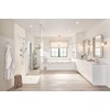 image:imageMoen YB6422ORB Belfield 24 inch Bathroom Double Towel Bar Oil Rubbed BronzeChrome