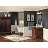 image:imageMoen YB8424BG Weymouth 24Inch Single Towel Bar Brushed GoldMatte Black