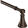 image:imageMoen YB8424BG Weymouth 24Inch Single Towel Bar Brushed GoldOil Rubbed Bronze
