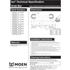 image:imageMoen YG0742CH Bathroom Safety 42Inch Stainless Steel Modern Bathroom Grab Bar ChromeMatte Black