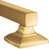 image:imageMoen YG5124BN Bathroom Safety 24Inch Stainless Steel Transitional Bathroom Grab Bar Brushed NickelGold