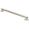 image:imageMoen YG5124BN Bathroom Safety 24Inch Stainless Steel Transitional Bathroom Grab Bar Brushed NickelNickel