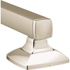 image:imageMoen YG5124BN Bathroom Safety 24Inch Stainless Steel Transitional Bathroom Grab Bar Brushed NickelPolished Nickel