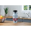 image:imageWaste King Garbage Disposal for Kitchen Sink with Power Cord Compact Food Waste Disposer L11113 HP  Continuous Feed