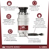 image:imageWaste King Garbage Disposal for Kitchen Sink with Power Cord L100112 HP  Continuous Feed