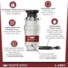 image:imageWaste King Garbage Disposal for Kitchen Sink with Power Cord L100112 HP  Continuous Feed Pack of 2