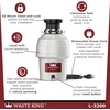 image:imageWaste King Garbage Disposal for Kitchen Sink with Power Cord L100134 HP  Continuous Feed