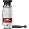 image:imageWaste King L1001 Garbage Disposal with Power Cord 12 HP amp L111 Garbage Disposal with Power Cord 13 HP Gray05 HP