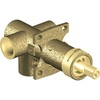 image:imageMoen 3372 MPACT Brass ThreeFunction Shower RoughIn Transfer Valve 12Inch CC Connection