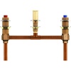 image:imageMoen 4796 Two Handle Roman Tub Valve 10Inch center 12Inch CC Connection