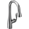 image:imageMoen 5995ORB Arbor One Handle High Arc Pulldown Bar Faucet with Reflex Oil Rubbed BronzeChrome