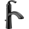 image:imageMoen 6170 Glyde Single Handle Bathroom Sink Faucet with Optional Deckplate ChromeMatte Black
