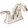 image:imageMoen 6901NL Voss TwoHandle High Arc Centerset Bathroom Faucet Polished Nickel