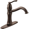 image:imageMoen 7240ORB Belfield Traditional One Handle High Arc Kitchen Faucet with Optional Deckplate Included Oil Rubbed BronzeOil Rubbed Bronze