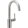 image:imageMoen 7365 Align OneHandle HighArc Modern Kitchen Faucet ChromeChrome