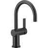 image:imageMoen 7622BL CIA Pulldown Kitchen Faucet with Power Boost Includes Optional Chrome and Brushed Gold Accents Matte Black withMatte Black