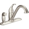 image:imageMoen 7835SRS Camerist OneHandle Low Arc Kitchen Faucet Spot Resist StainlessSpot Resist Stainless