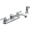 image:imageMoen 7907 TwoHandle Kitchen Faucet Chrome