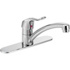 image:imageMoen 8701 Commercial MDURA OneHandle Kitchen Faucet 15 GPM Chrome375