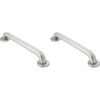 image:imageMoen 8912 Home Care 12in Stainless Steel Grab Bar with Concealed Screws12 Inch Pack of 2