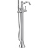 image:imageMoen 9025ORB Belfield OneHandle Freestanding Floor Mount Tub Filler with Handshower Oil Rubbed BronzeChrome