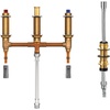 image:imageMoen 9797 Roman Tub with Shower Diverter 10Inch Centers with 12Inch PEX and 12Inch CPVC Adapters