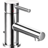 image:imageMoen Align Chrome OneHandle Single Hole Low Profile Modern Bathroom Faucet with Drain Assembly 6191Chrome