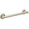 image:imageMoen Belfield Matte Black Bathroom Safety 18Inch Stainless Steel Traditional Bathroom Grab Bar YG6418BLBrushed Nickel