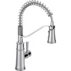 image:imageMoen Belfield Oil Rubbed Bronze Kitchen Faucet Modern Spring Kitchen Faucet with Power Boost PreRinse OneHandle Easy Installation 5927ORBChrome